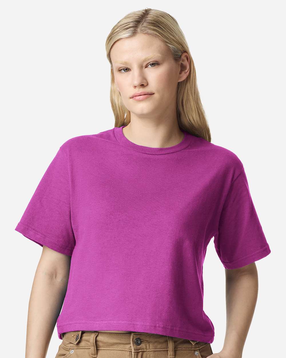 American Apparel-102-Women's Fine Jersey Boxy Tee - Image 71