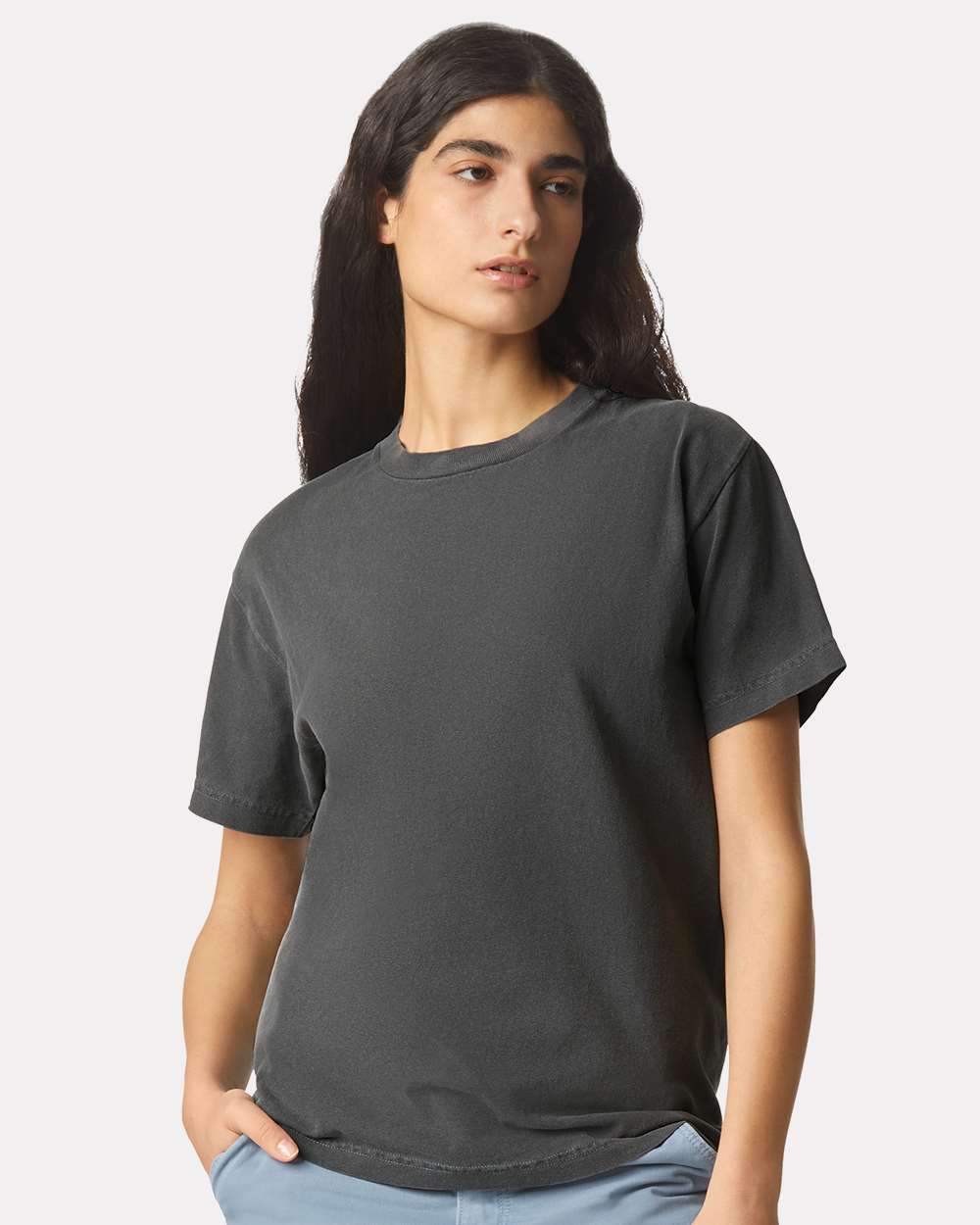 American Apparel-1301GD-Garment-Dyed Heavyweight Cotton Tee - Image 11