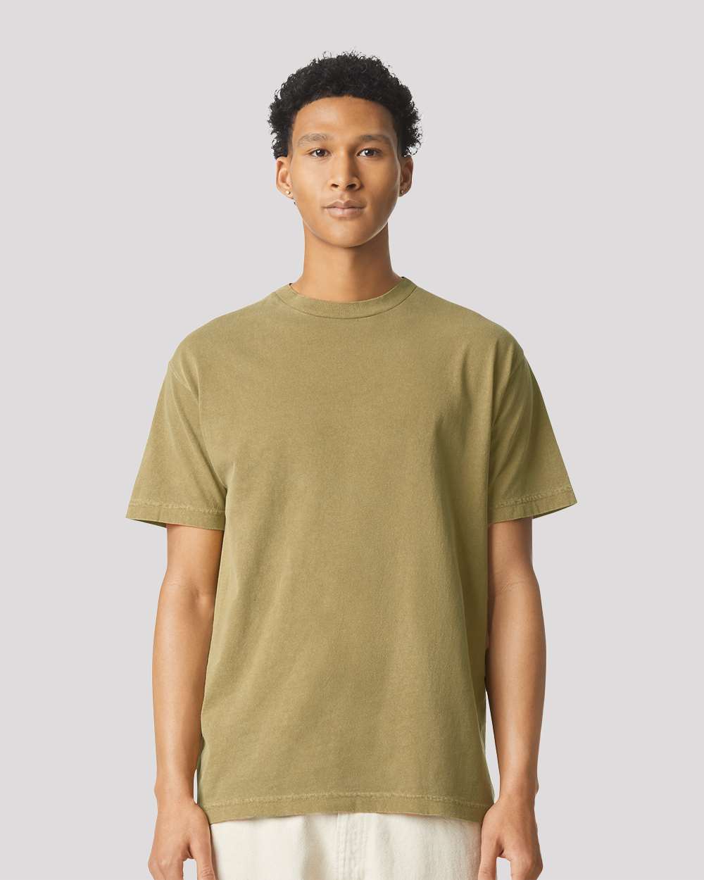 American Apparel-1301GD-Garment-Dyed Heavyweight Cotton Tee - Image 4