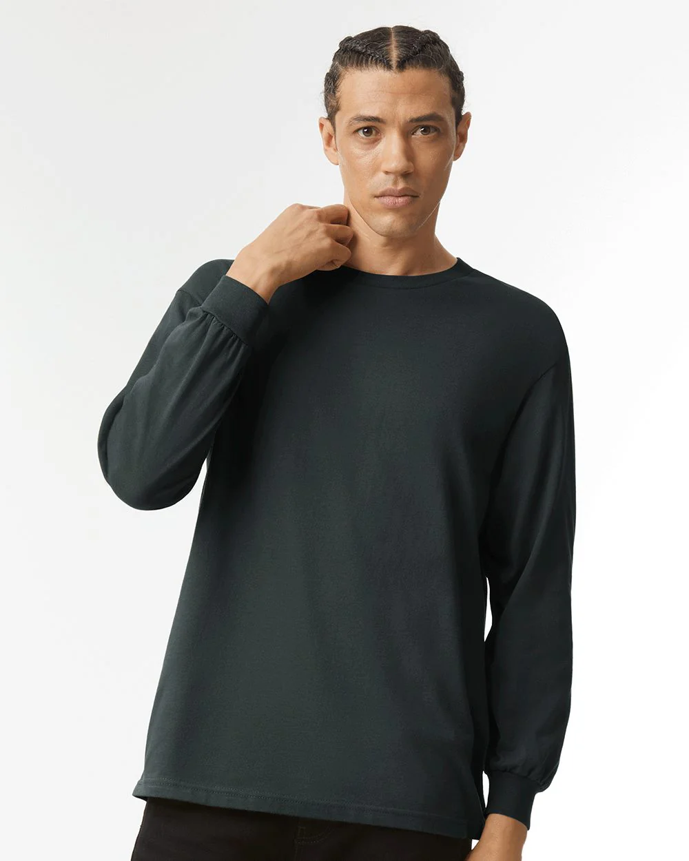 American Apparel-1304-Heavyweight Cotton Long Sleeve Tee - Image 7