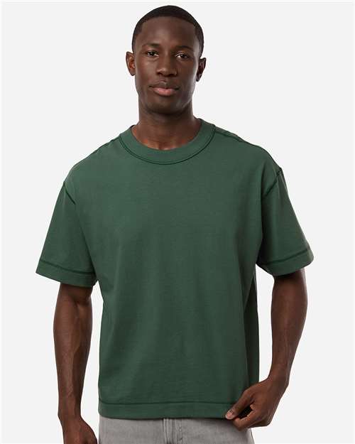 American Apparel-13ML0-Unisex Heavyweight Cotton Mid-Length Tee - Image 24