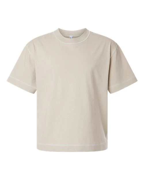 American Apparel-13ML0-Unisex Heavyweight Cotton Mid-Length Tee - Image 3