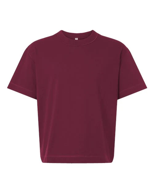 American Apparel-13ML0-Unisex Heavyweight Cotton Mid-Length Tee - Image 4