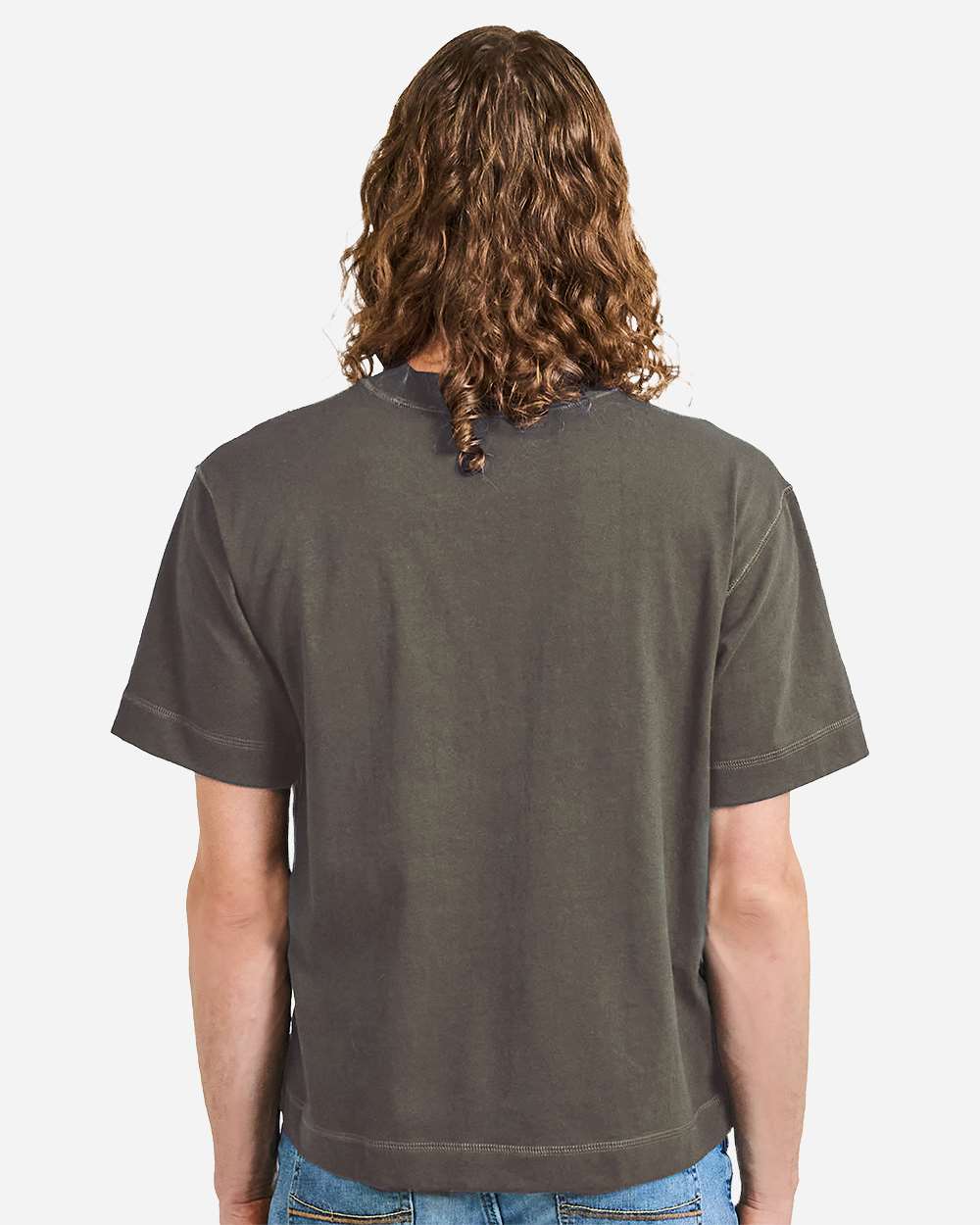 American Apparel-13ML0-Unisex Heavyweight Cotton Mid-Length Tee - Image 40