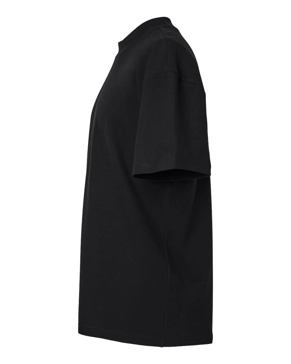 American Apparel-1PQ-Pique Mockneck Tee - Image 10