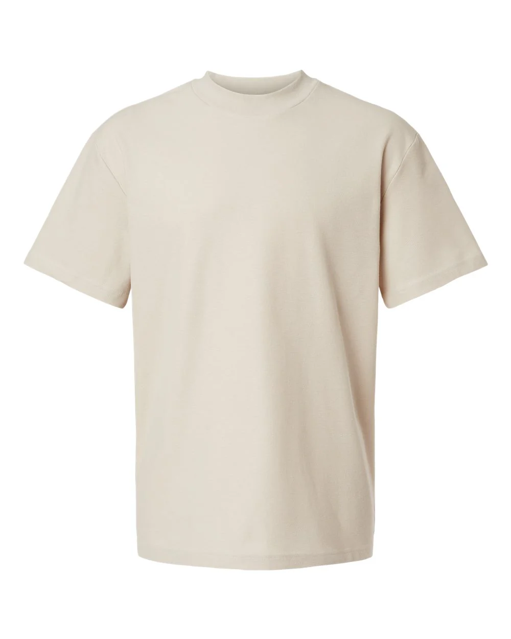American Apparel-1PQ-Pique Mockneck Tee - Image 14