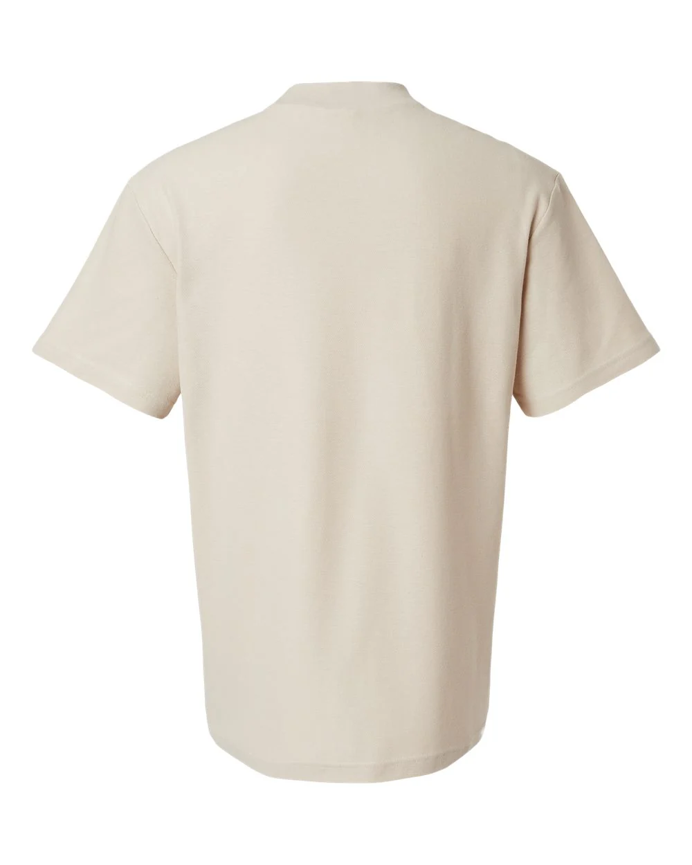 American Apparel-1PQ-Pique Mockneck Tee - Image 15