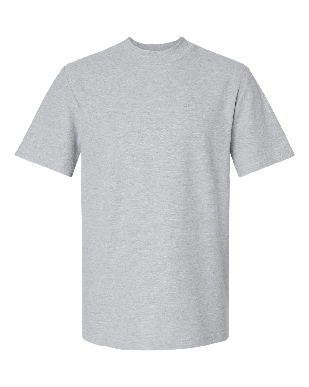American Apparel-1PQ-Pique Mockneck Tee - Image 20