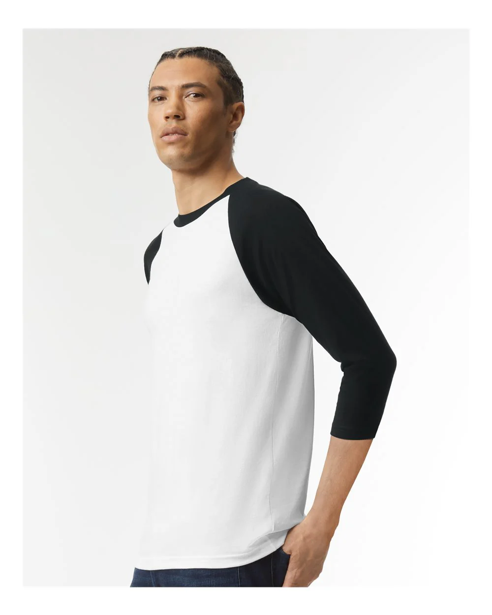 American Apparel-2003CVC-CVC Three-Quarter Sleeve Tee - Image 24