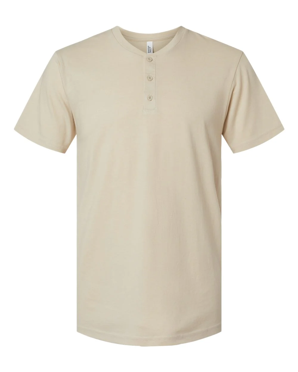 American Apparel-2004CVC-CVC Henley Tee - Image 14