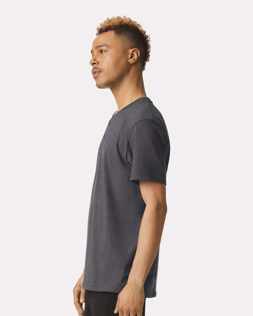 American Apparel-2004CVC-CVC Henley Tee - Image 24