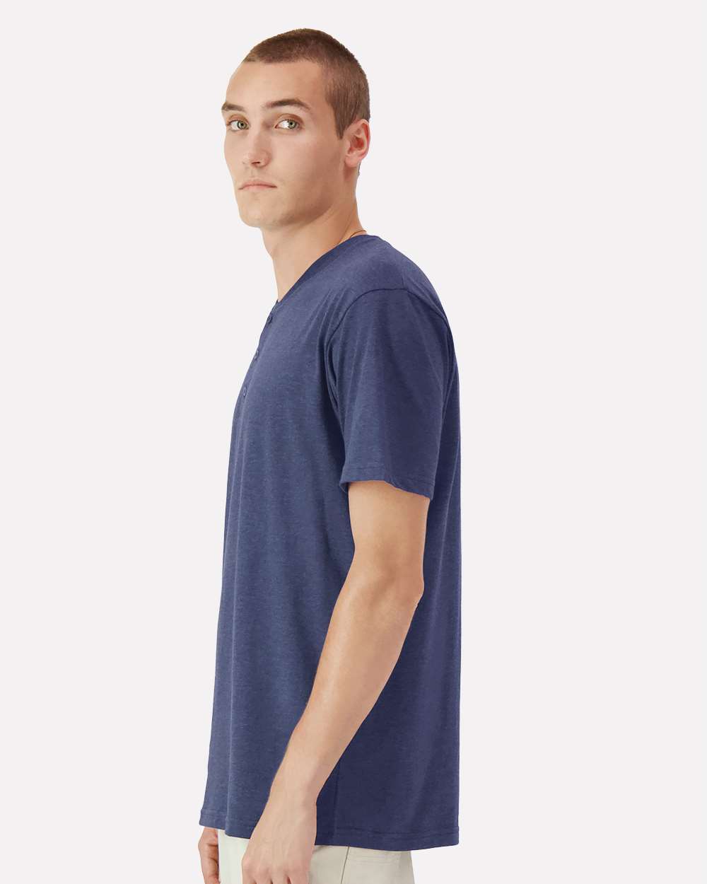 American Apparel-2004CVC-CVC Henley Tee - Image 30
