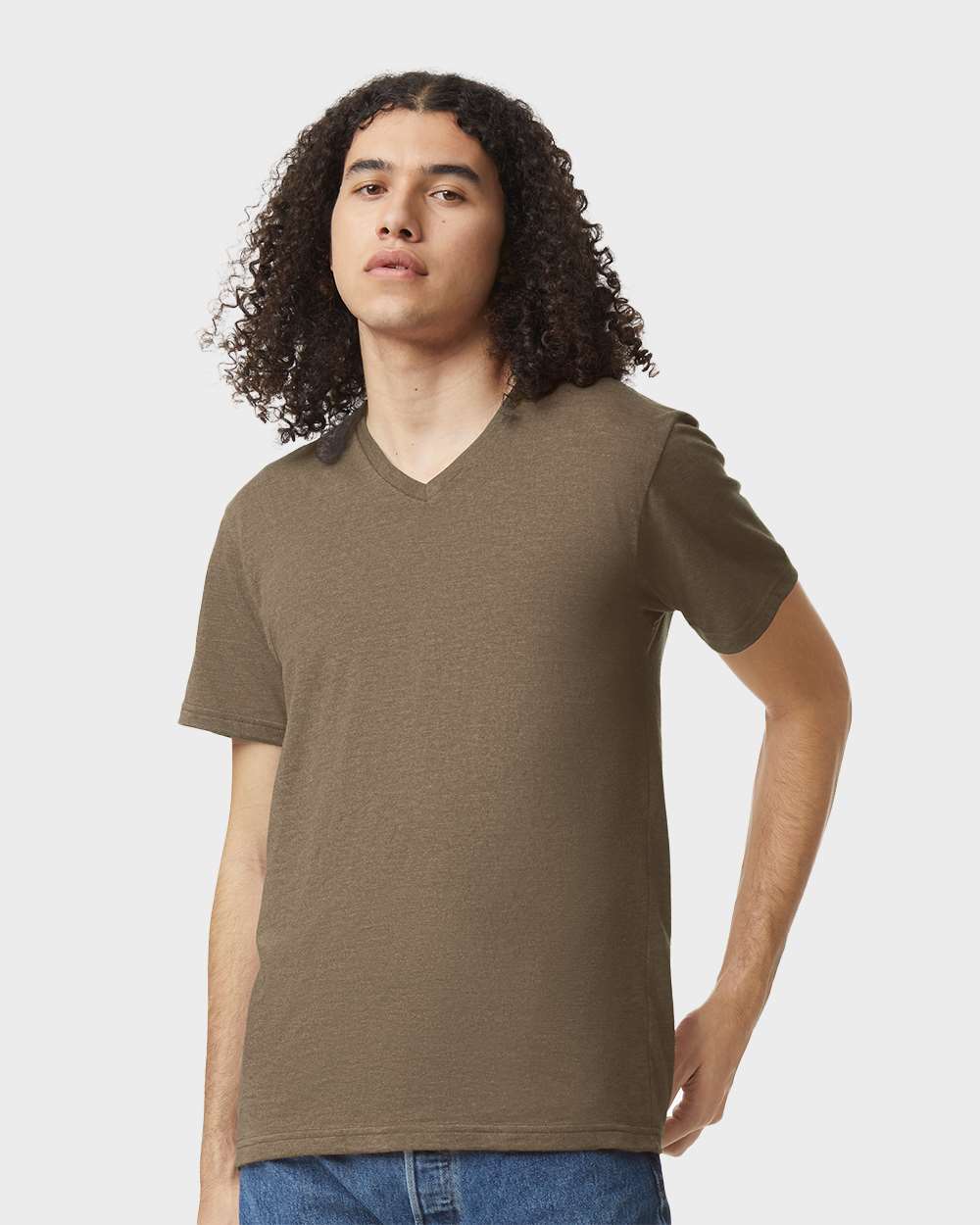 American Apparel-2006CVC-CVC V-Neck Tee - Image 17