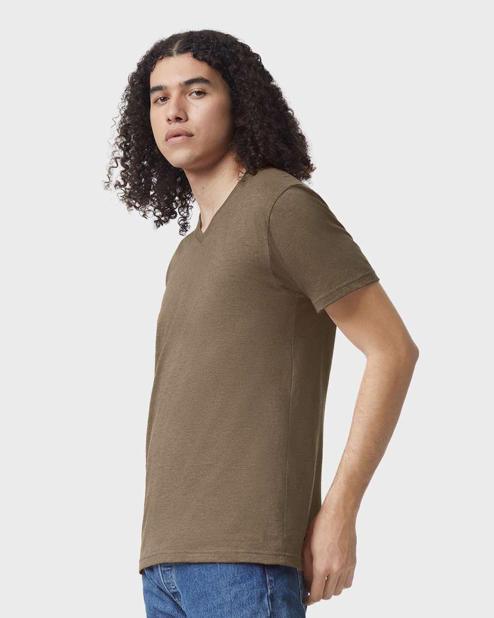 American Apparel-2006CVC-CVC V-Neck Tee - Image 18