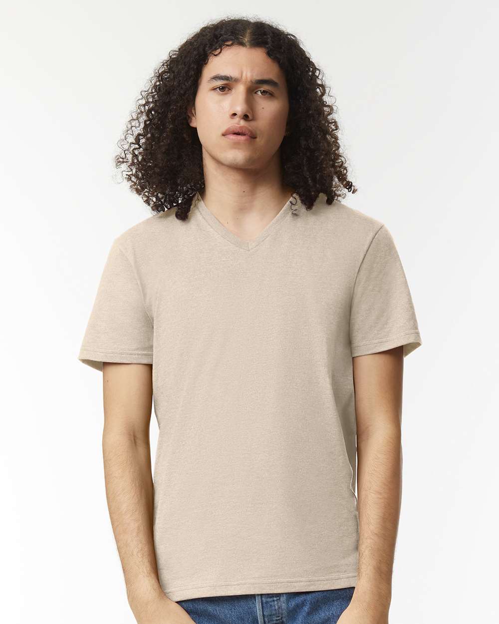 American Apparel-2006CVC-CVC V-Neck Tee - Image 29