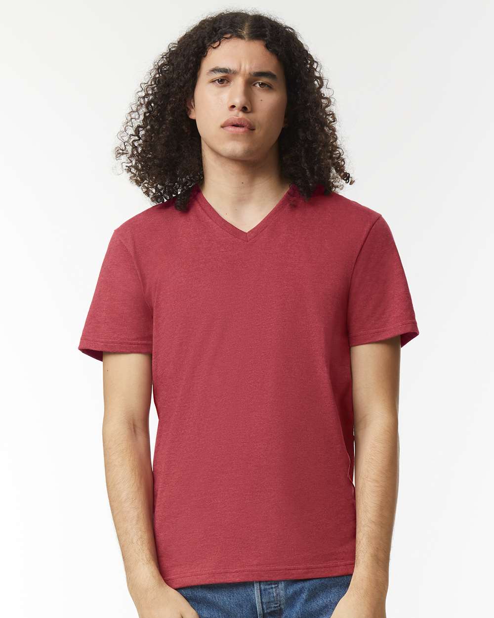 American Apparel-2006CVC-CVC V-Neck Tee - Image 35