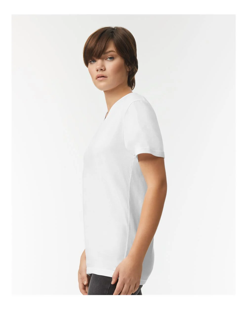 American Apparel-2006CVC-CVC V-Neck Tee - Image 60