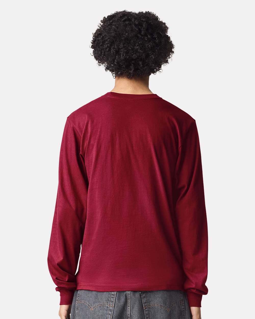 American Apparel-2007-Fine Jersey Long Sleeve Tee - Image 19
