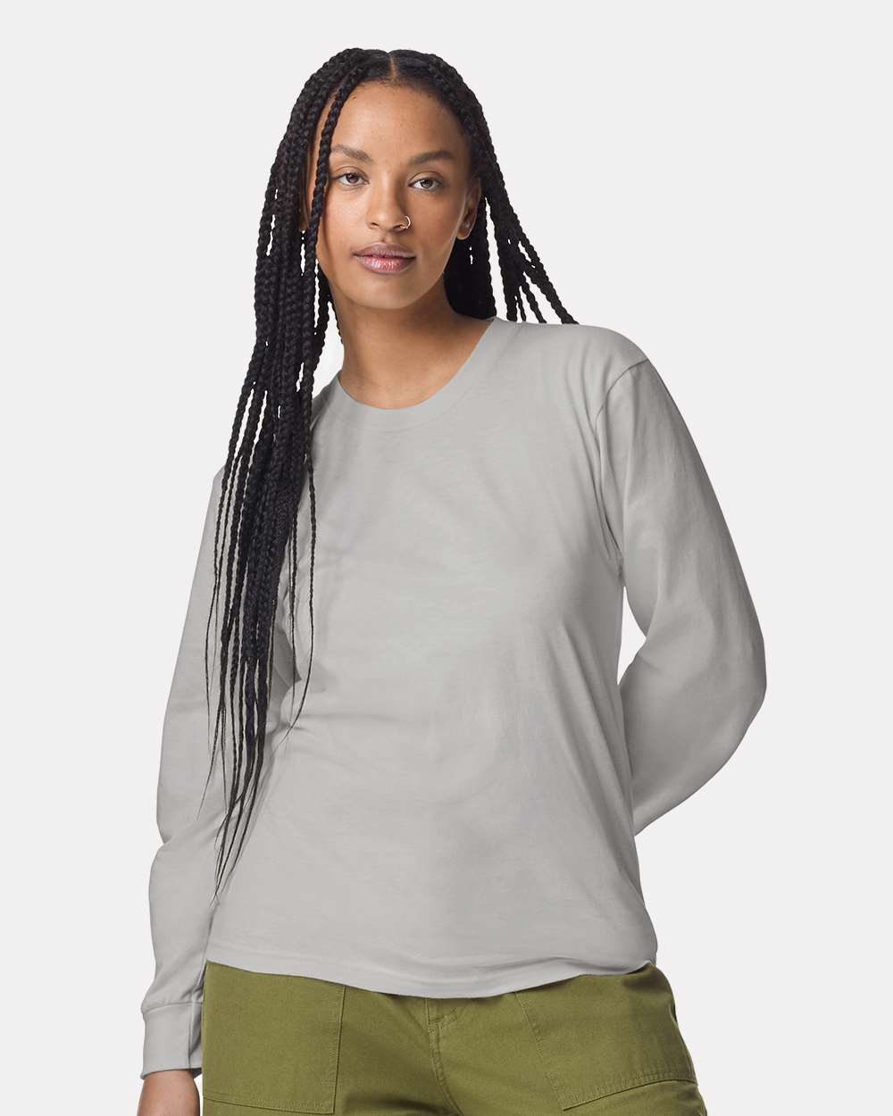 American Apparel-2007-Fine Jersey Long Sleeve Tee - Image 44