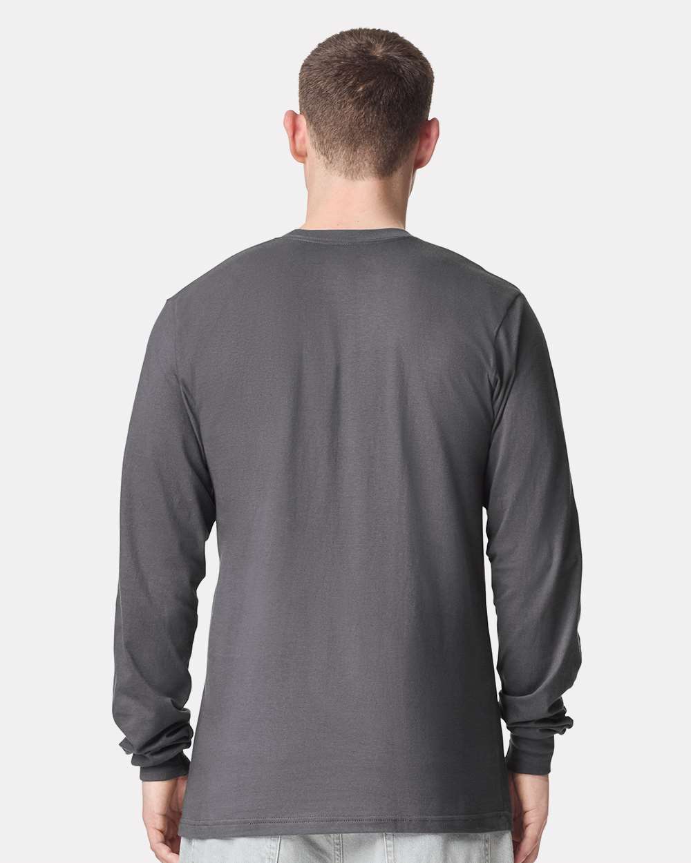 American Apparel-2007-Fine Jersey Long Sleeve Tee - Image 6