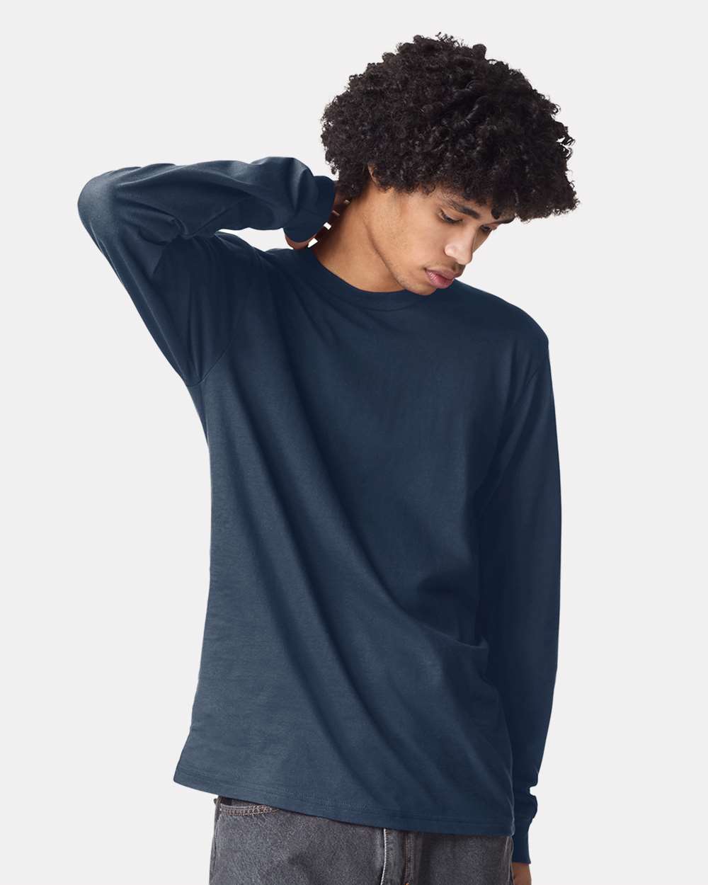 American Apparel-2007-Fine Jersey Long Sleeve Tee - Image 62