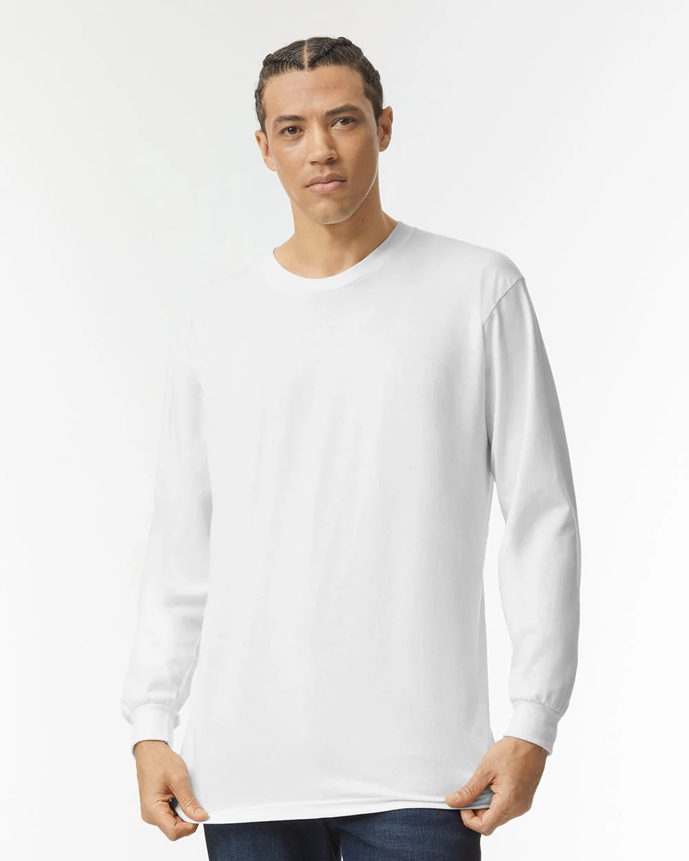 American Apparel-2007-Fine Jersey Long Sleeve Tee - Image 7