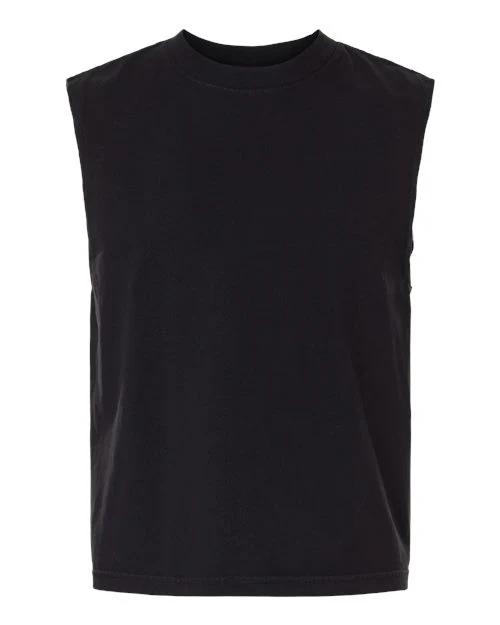American Apparel-207GD-Unisex Heavyweight Cotton Garment-Dyed Mid-Length Muscle Tee - Image 5