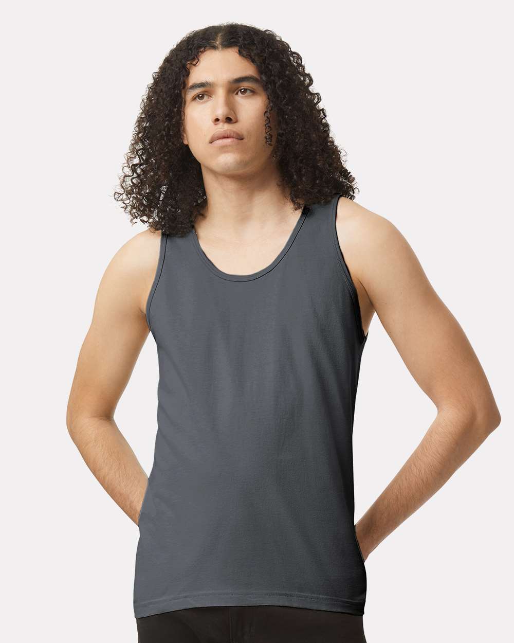 American Apparel-2408-Fine Jersey Tank - Image 4