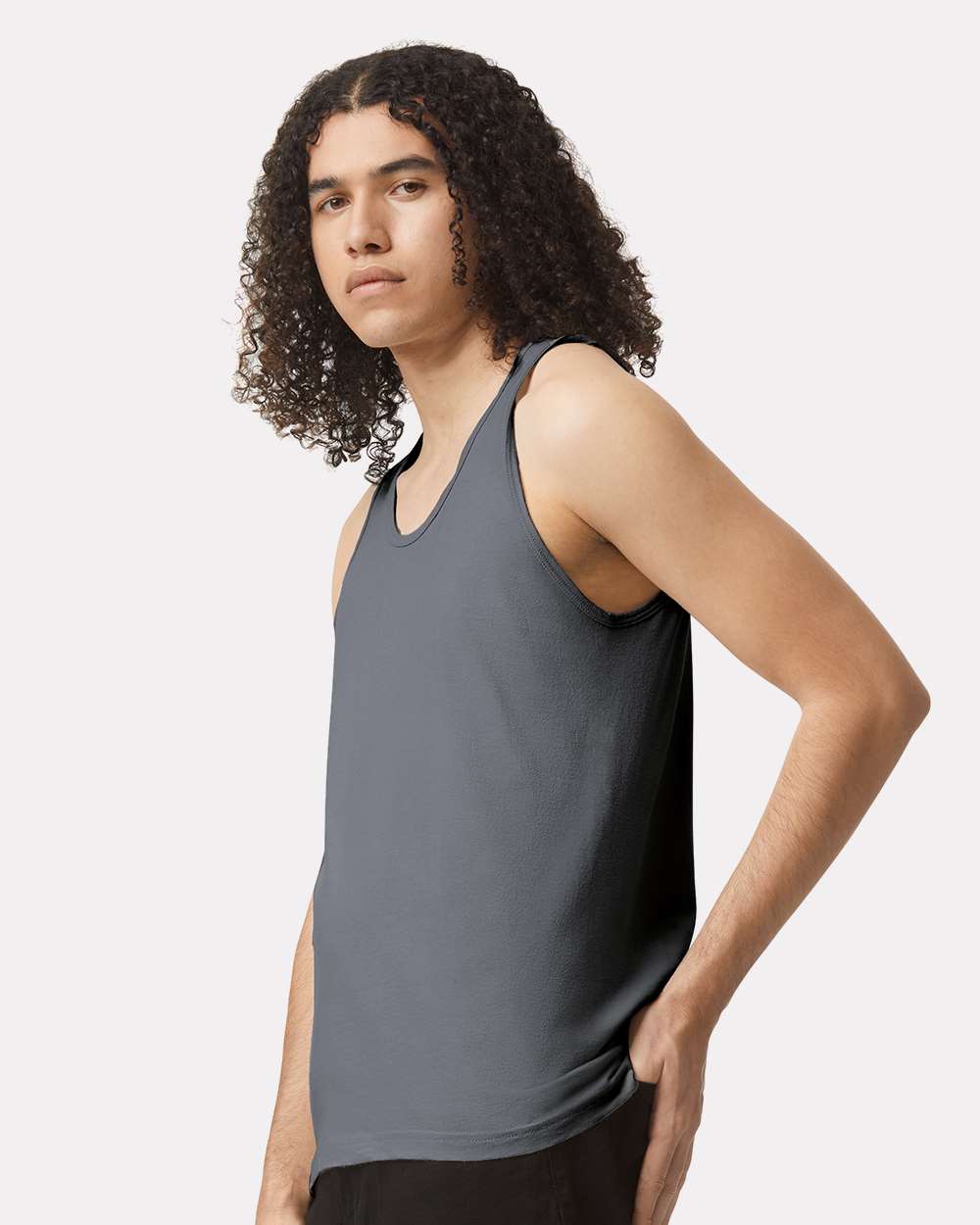 American Apparel-2408-Fine Jersey Tank - Image 5