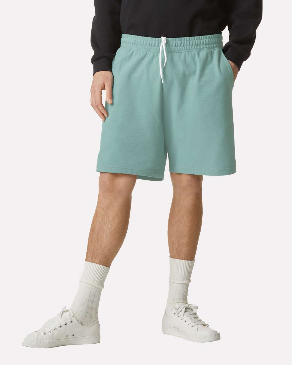 American Apparel-2PQ-Pique Unisex Gym Shorts - Image 4
