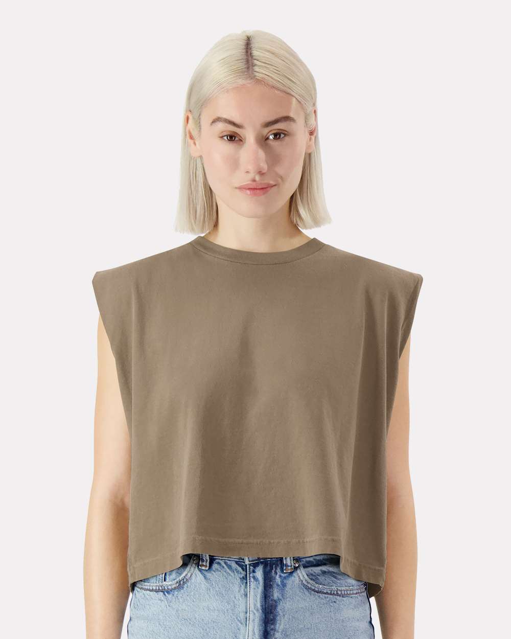 American Apparel-307GD-Garment-Dyed Women's Heavyweight Muscle Tee - Image 17