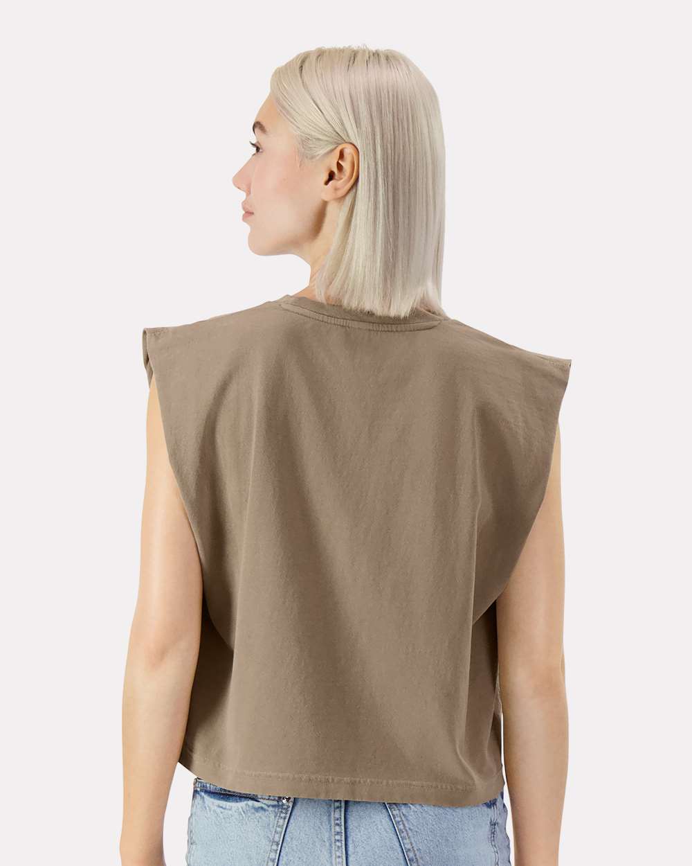 American Apparel-307GD-Garment-Dyed Women's Heavyweight Muscle Tee - Image 19
