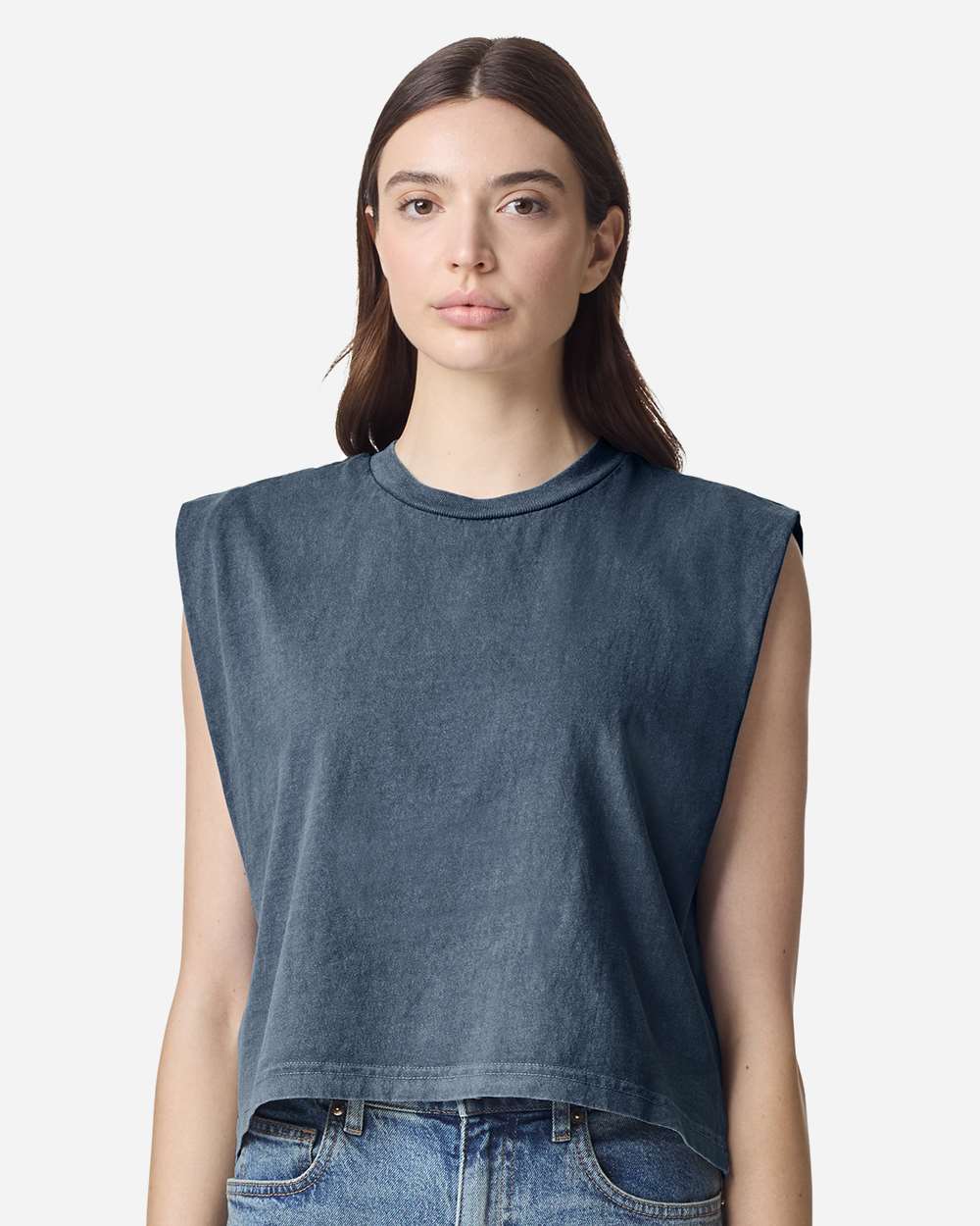 American Apparel-307GD-Garment-Dyed Women's Heavyweight Muscle Tee - Image 32