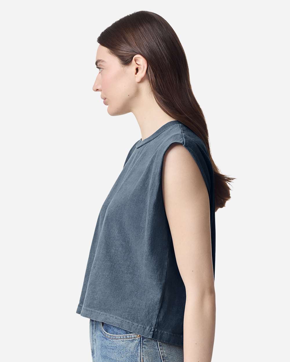 American Apparel-307GD-Garment-Dyed Women's Heavyweight Muscle Tee - Image 33