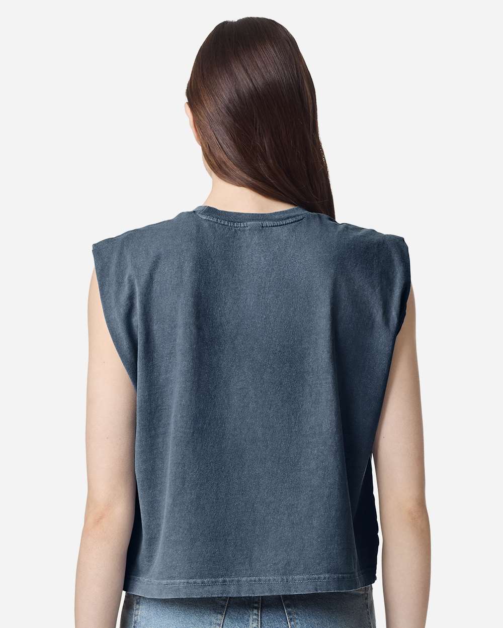 American Apparel-307GD-Garment-Dyed Women's Heavyweight Muscle Tee - Image 34