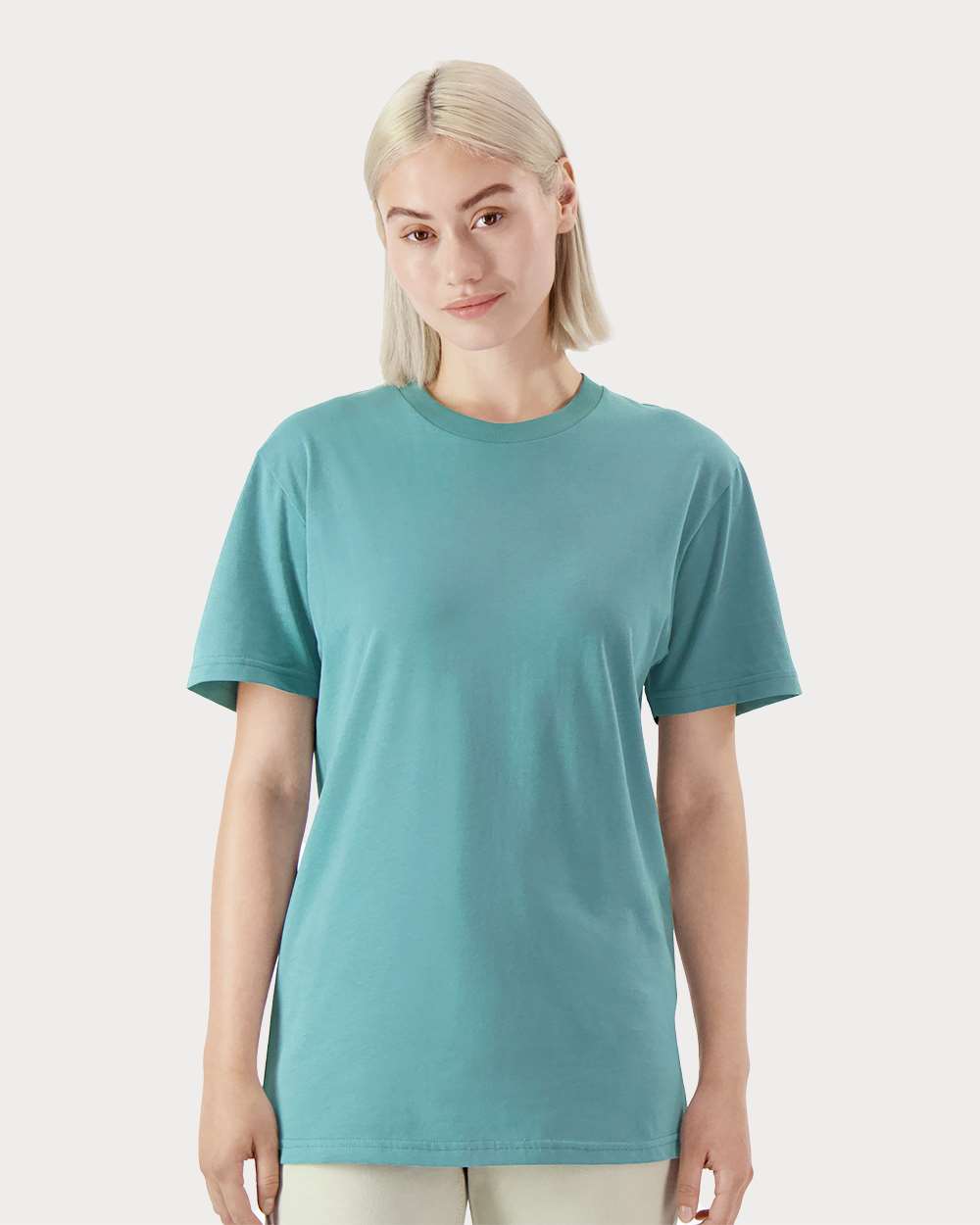 American Apparel-5389-Sueded Cloud Jersey Tee - Image 4