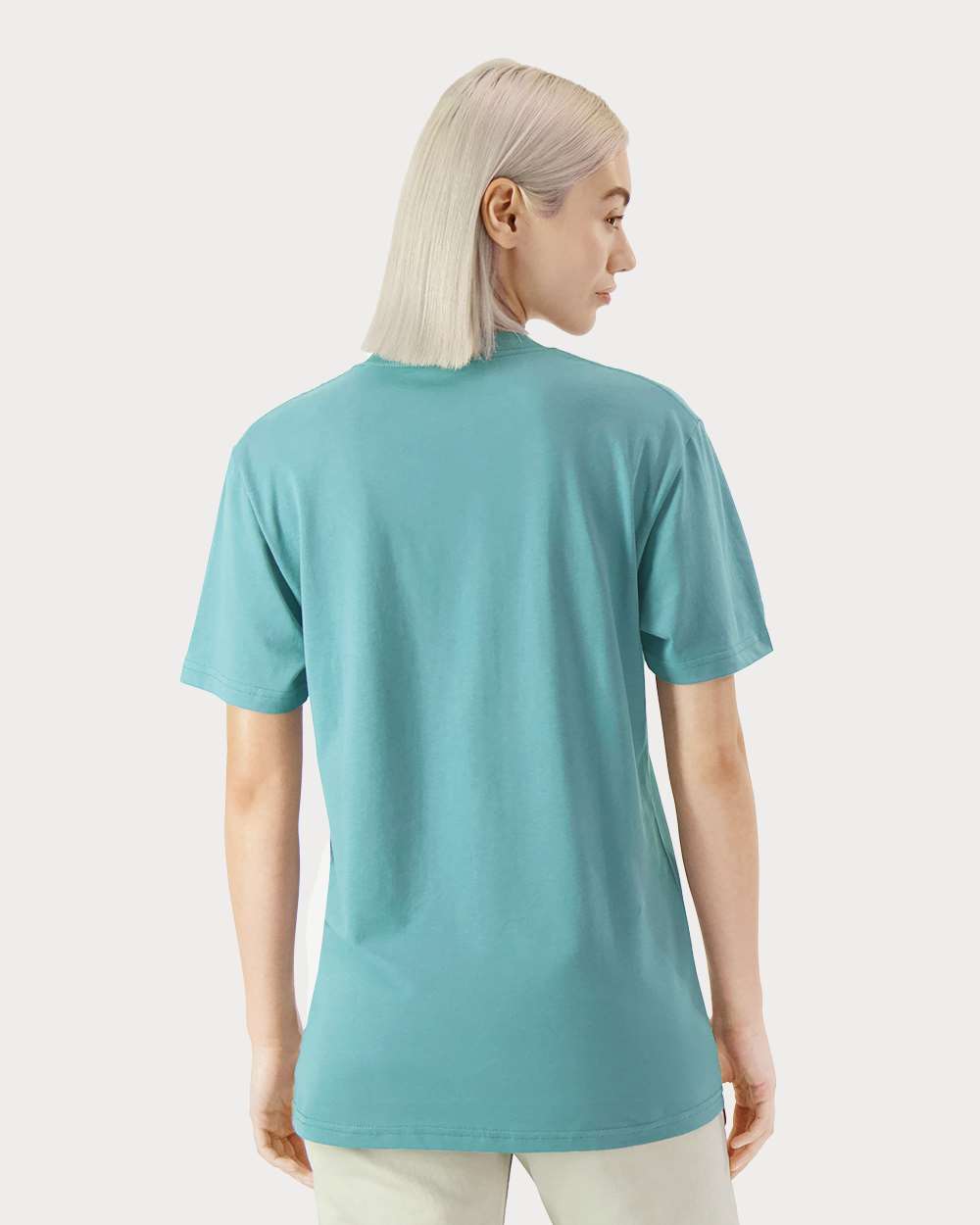 American Apparel-5389-Sueded Cloud Jersey Tee - Image 6