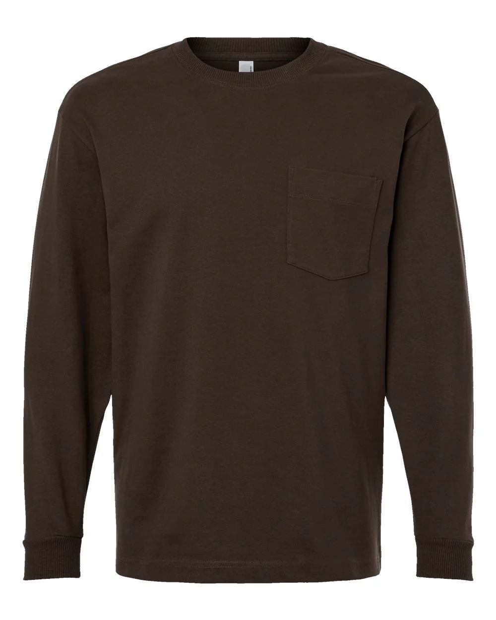 American Apparel-9410-Super Heavyweight Long Sleeve Pocket Tee - Image 14