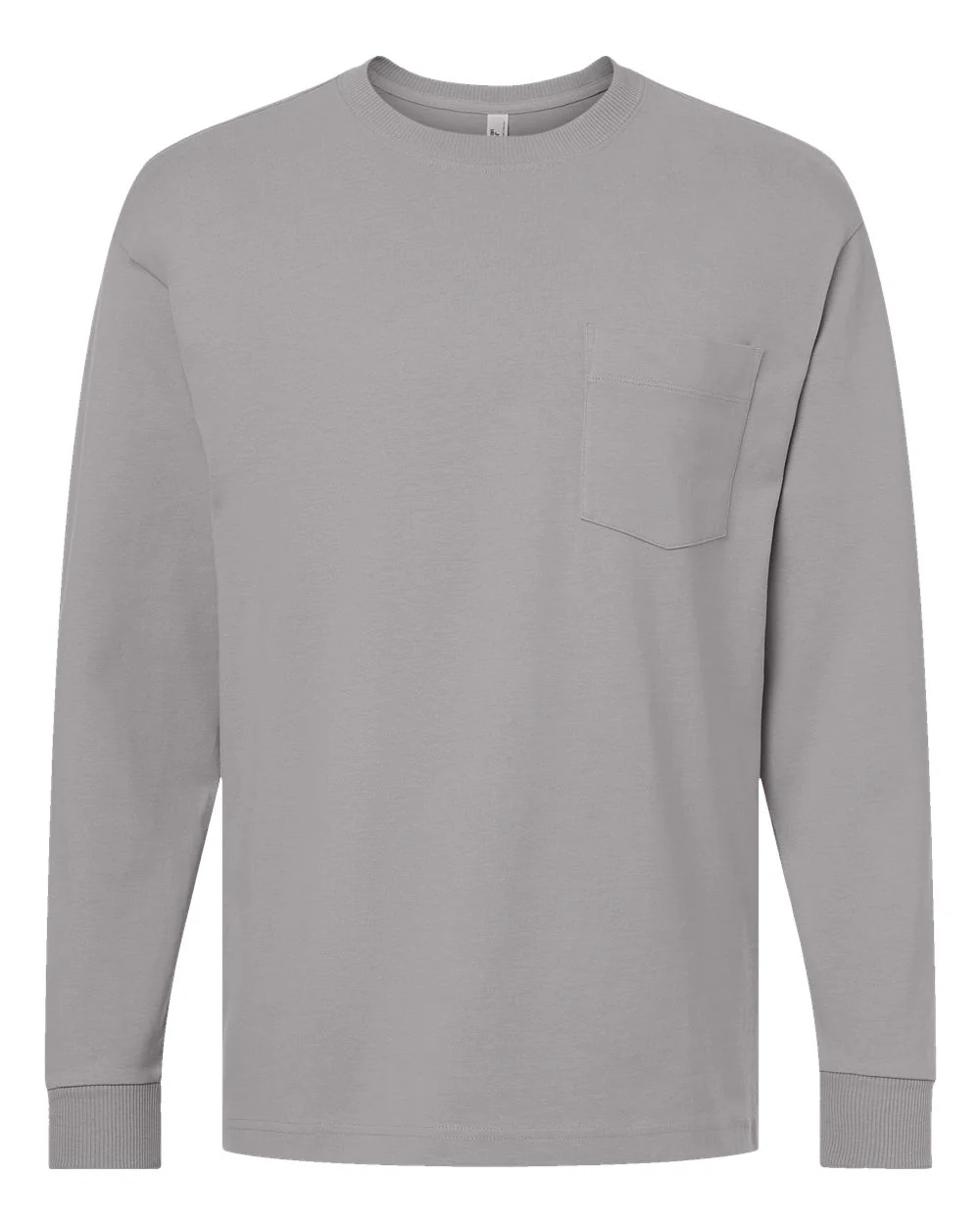 American Apparel-9410-Super Heavyweight Long Sleeve Pocket Tee - Image 20