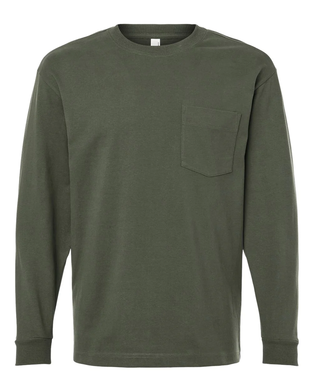 American Apparel-9410-Super Heavyweight Long Sleeve Pocket Tee - Image 26