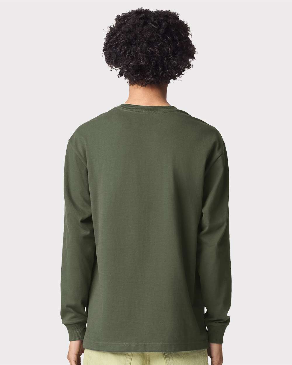 American Apparel-9410-Super Heavyweight Long Sleeve Pocket Tee - Image 31