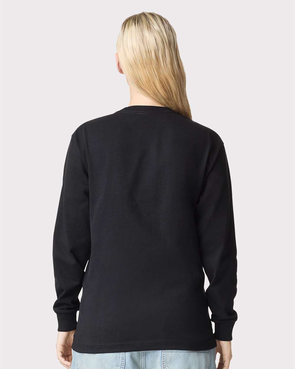 American Apparel-9410-Super Heavyweight Long Sleeve Pocket Tee - Image 6