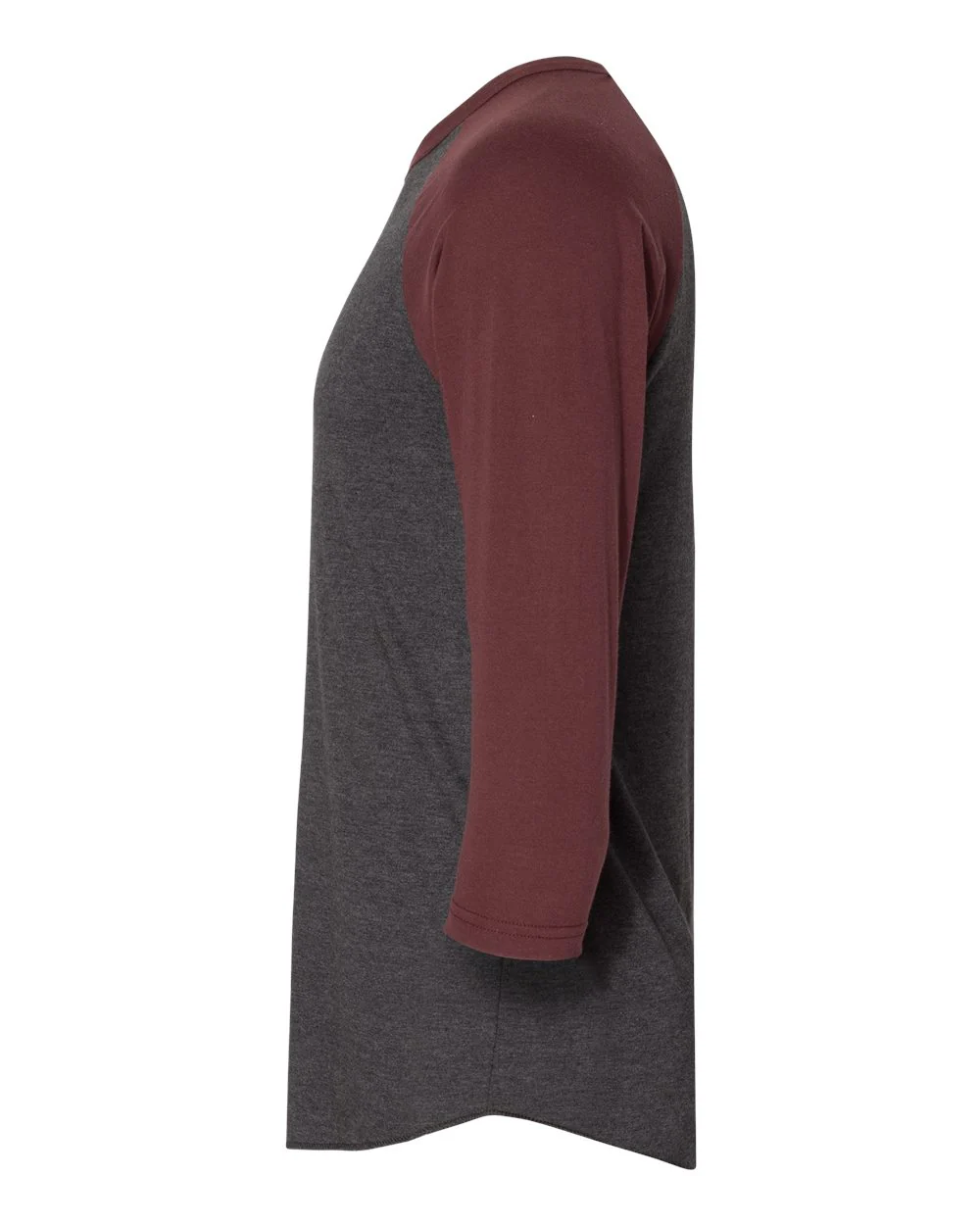 American Apparel-BB453W-50/50 Raglan Three-Quarter Sleeve Tee - Image 13