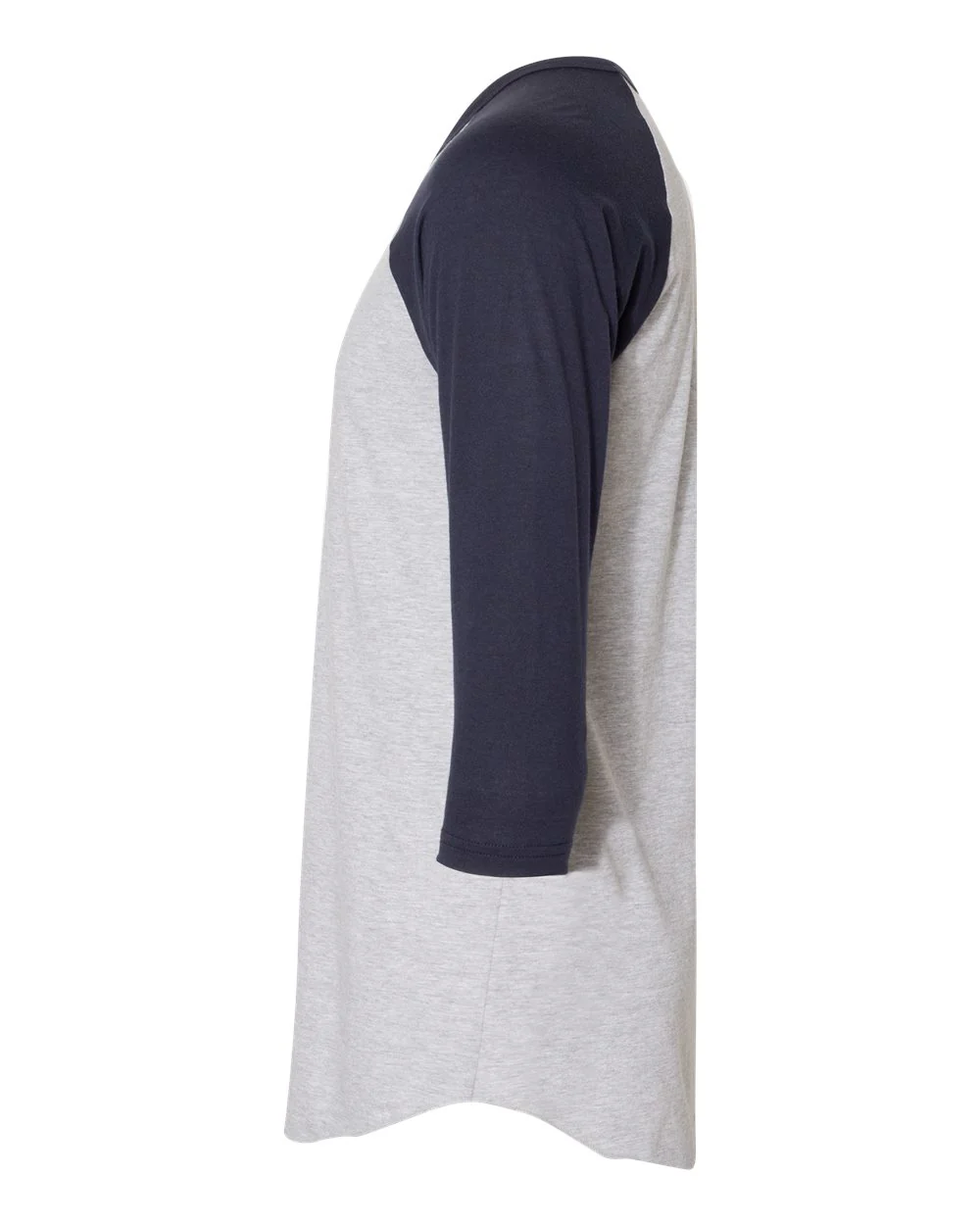 American Apparel-BB453W-50/50 Raglan Three-Quarter Sleeve Tee - Image 19
