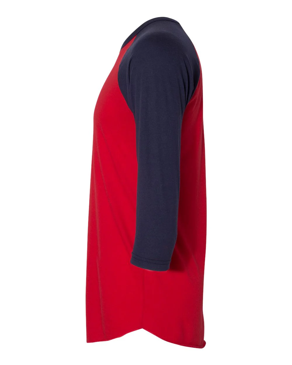 American Apparel-BB453W-50/50 Raglan Three-Quarter Sleeve Tee - Image 25