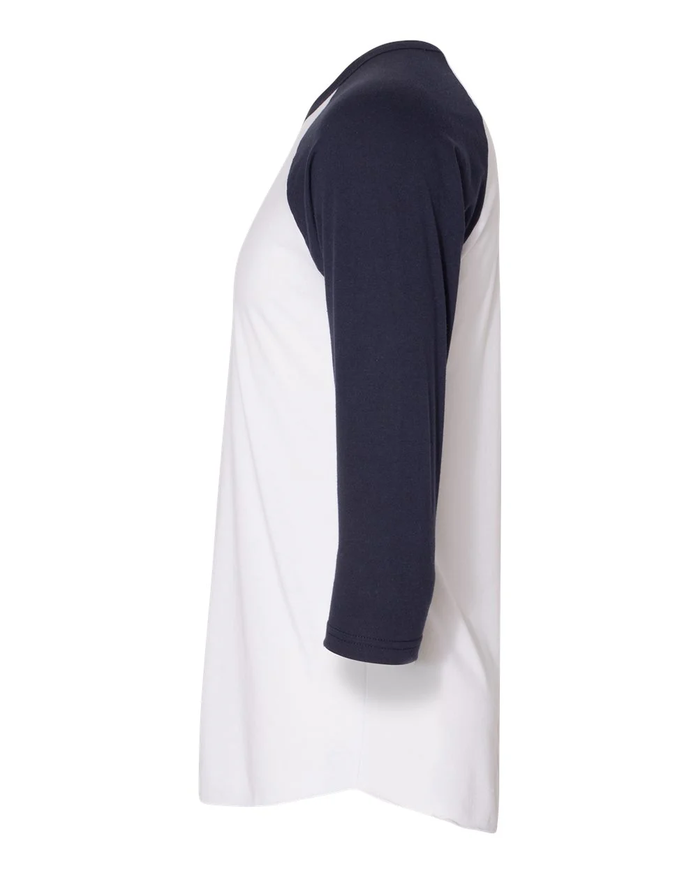 American Apparel-BB453W-50/50 Raglan Three-Quarter Sleeve Tee - Image 37