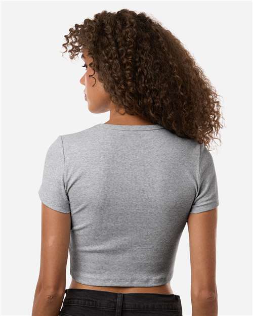 American Apparel-BR210-Women's Baby Rib Cropped Tee - Image 16