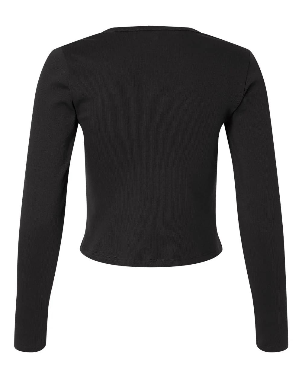 American Apparel-BR2107-Women's Baby Rib Long Sleeve Cropped Tee - Image 26