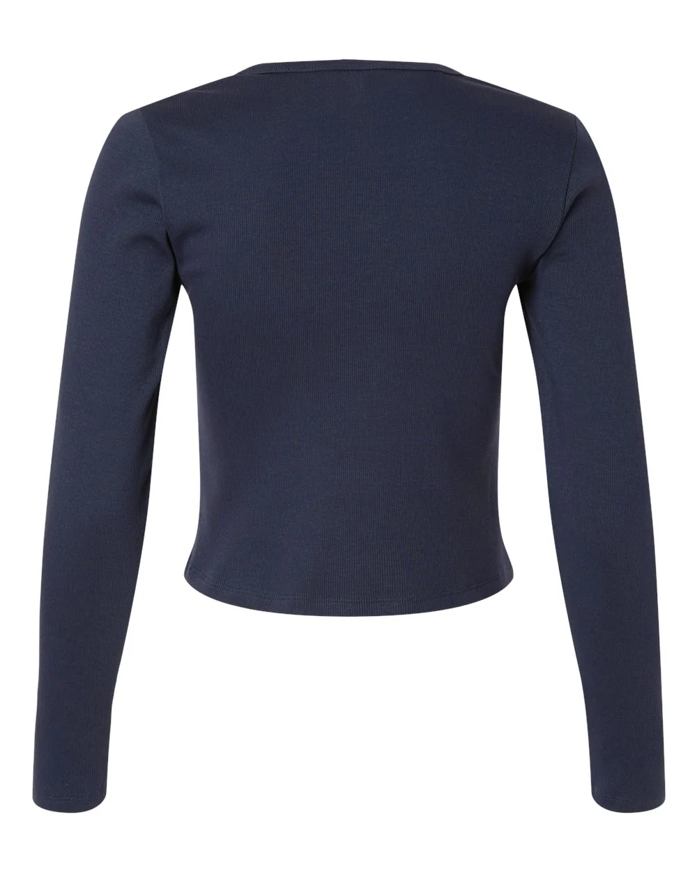 American Apparel-BR2107-Women's Baby Rib Long Sleeve Cropped Tee - Image 32
