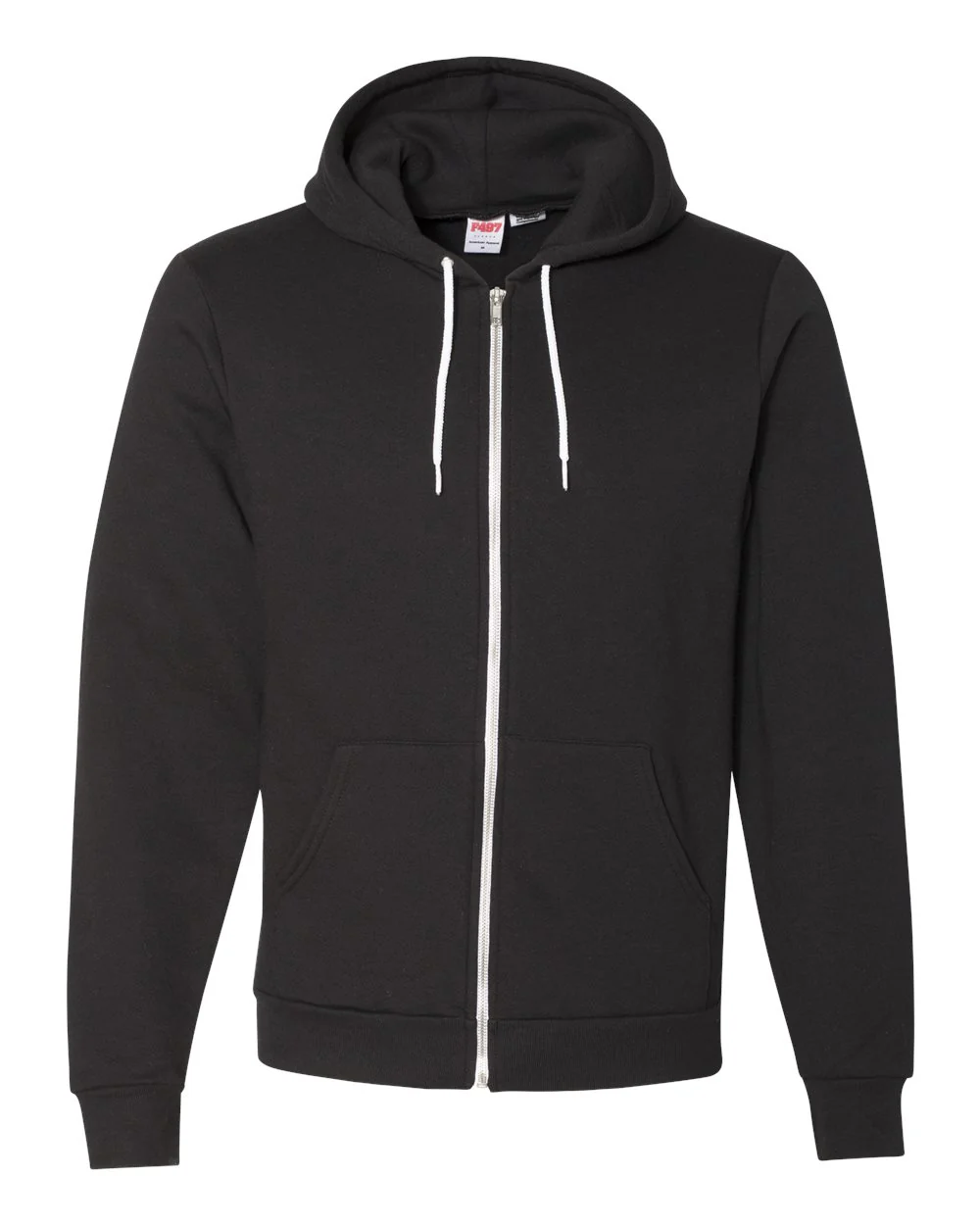 American Apparel-F497US-USA-Made Flex Fleece Full-Zip Hoodie - Image 16